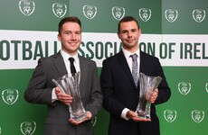 The42's Eoin Lúc Ó Ceallaigh and Aaron Gallagher pick up FAI Communications Awards