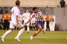 Four goals and a red card for Diego Costa in Atletico's rout of Real Madrid