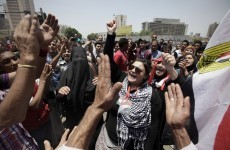 Protests in Tahrir Square continue after verdicts in Mubarak trial