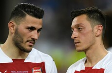 Ozil and Kolasinac 'not 100% there' after carjacking drama