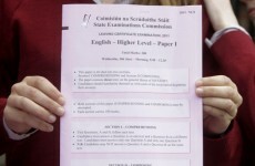 Good luck! Leaving and Junior Cert students begin exams this morning