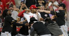Pitcher goes in swinging at entire Pirates bench in astounding baseball brawl