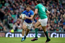 Blow for O'Shea's Italy as Zebre captain ruled out of World Cup