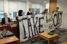 RTB threatened to take legal action if Take Back the City protested in its office again