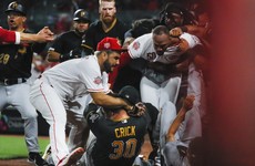 Six players and two managers suspended by MLB over Pirates-Reds brawl