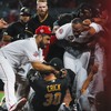 Six players and two managers suspended by MLB over Pirates-Reds brawl