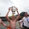 15-year-old from Meath takes first place in the men's Liffey Swim race