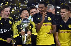 Sancho shines as Dortmund deny Bayern in German Super Cup