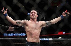 UFC super villain Covington wins convincingly with 'family friends' the Trumps watching cageside