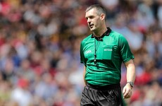 Here are the referees for this year's All-Ireland hurling finals
