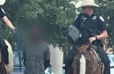 Officers leading black man by a rope in Texas sparks outrage