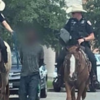 Officers leading black man by a rope in Texas sparks outrage