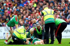 Doherty out for the season after suffering ACL injury against Donegal