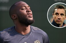 'Unprofessionalism is contagious' - Neville criticises Lukaku ahead of expected Man United departure