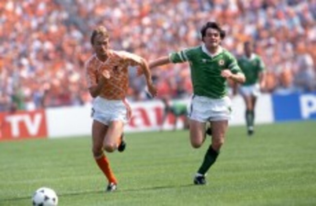 As it happened: Ireland v Holland, European Championships, 18 June 1988