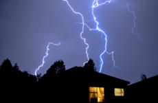 Cork man says rubber clogs 'probably saved my life' after lightning destroys house roof