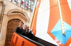 Criticism after Norwich Cathedral installs helter skelter in the centre of the church