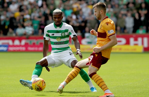 Celtic recover from early error to crash five past Motherwell