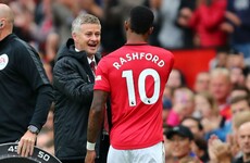 Solskjaer expecting more from Rashford after opening-day double against Chelsea