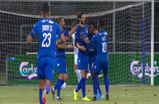 Irish striker Sheridan bags hat-trick for his new club