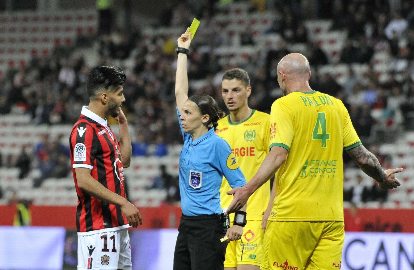 No fears for Frappart as French referee prepares to make