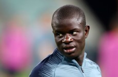 Kante a doubt for Chelsea's final showdown with Liverpool