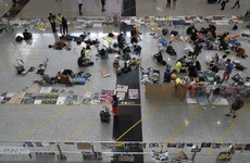 Flights resume at Hong Kong airport as protesters ask for forgiveness