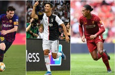 Virgil van Dijk included on three-man shortlist for Uefa Player of the Year