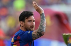 Messi ruled out of Barcelona's La Liga opener tonight