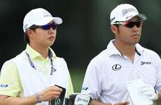 Matsuyama breaks Medinah course record while McIlroy moves up the leaderboard