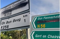 Councillor encourages people to deface English translations on Donegal Gaeltacht signs