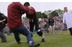 Hundreds of people flocked to the shin-kicking championships? Sure, why not