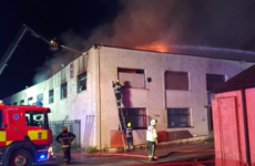 Firefighters battle 'substantial' blaze overnight at derelict building in Cork