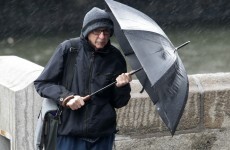 Umbrellas at the ready: Warning of heavy rain overnight and tomorrow