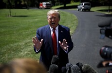 Trump's chopper-side 'I am the chosen one' press conference met with confusion and criticism