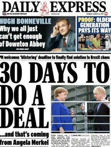 Explainer: The British press has seized on Merkel's '30 days' remark - but what did she mean by it?