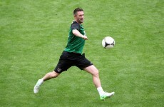 VIDEO: Robbie Keane and Glenn Whelan play Gaelic football in Poland...