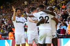 Haller the match-winner as West Ham deepen Watford's woes