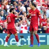 Mohamed Salah grabs a double to help Liverpool overcome Arsenal at Anfield