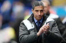 Chris Hughton takes charge at Norwich