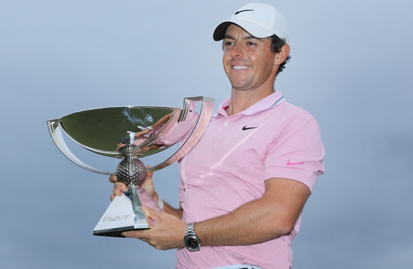 High-flying McIlroy delighted to join Tiger Woods on two FedEx Cup titles1340 x 874