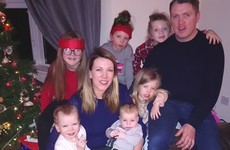 What You Don't See Here: Mum-of-six Nicola shares the truth behind this family photo - illness, exhausted kids and all
