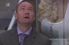 Here's the footage of the ice hockey coach and the porn star you might have missed