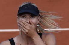 Sharapova into French Open final, regains top spot