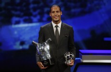 Virgil van Dijk pips Messi and Ronaldo to Uefa Men's Player of the Year award