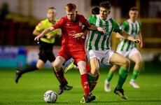 Shelbourne one win away from promotion to top flight