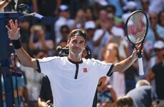Djokovic and Federer ease through at US Open while Medvedev wins despite meltdown