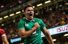 Stockdale at the double as Schmidt's Ireland cling on for victory in Cardiff