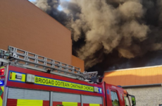 Large fire at Cork shopping centre brought under control overnight