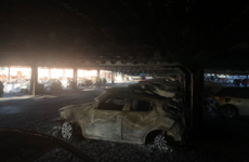 Vehicles 'completely destroyed' during fire at car park in Cork shopping centre